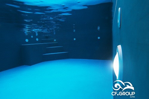 Reflektori LED i bardhë Neptun - komplet materiali